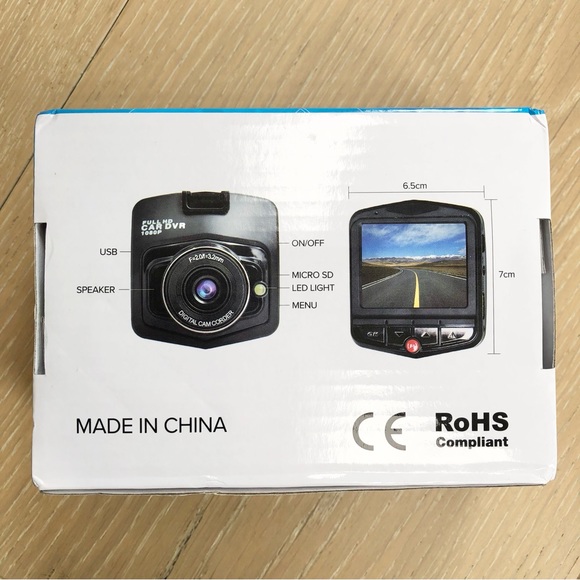 Dash Cam HD 1080P Car DVR with Night Vision New in Box NWT Unused - Picture 4 of 9